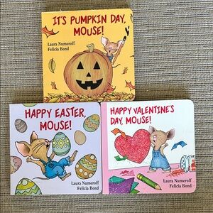 Harper Kids Learning Books - Orange, Pink, Red